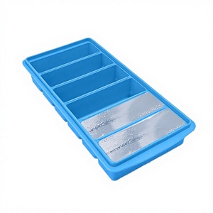 Molde de silicona rectangular grande de seis tiras con tapa, ecológico, para uso comercial y doméstico, superventas transfronterizo, para hacer helados - Product Image 3