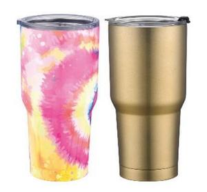 30oz Multi-Purpose Lightweight Stainless Steel Eco-Friendly Minimalist 6 Hours Insulation Tumbler Easy-Clean Portable <b>Coffee</b> - Product Image 1