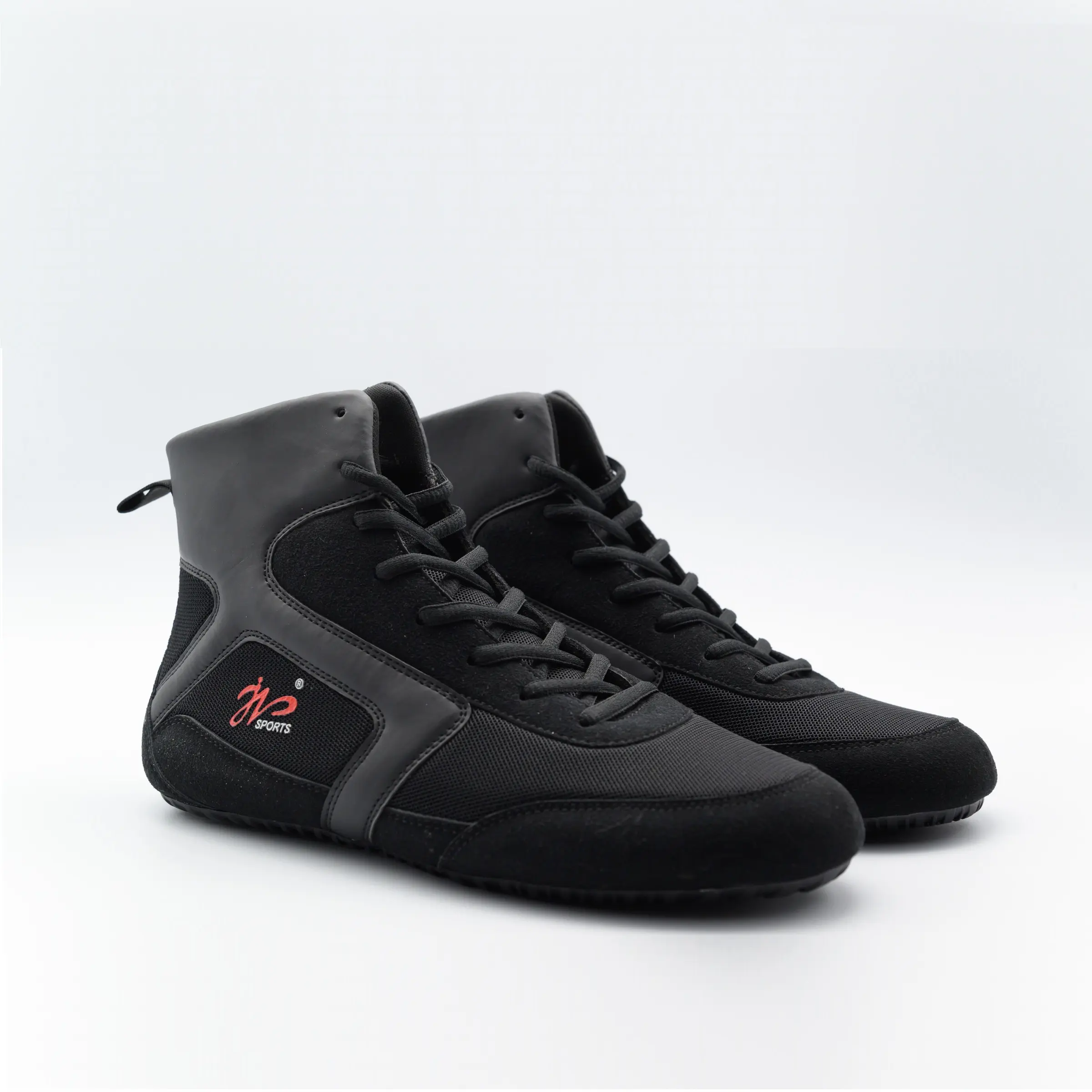 China 2022 New Design Jacquard Wrestling Shoes Mma Boots Men Boxing Shoes