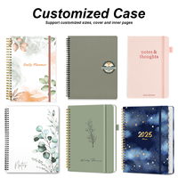 Carnets personnalisés à impression de haute qualité A4 A5 B5 Agenda personnalisé 2025 Carnets cadeaux Journal à spirale épaisse à couverture rigide avec logo
