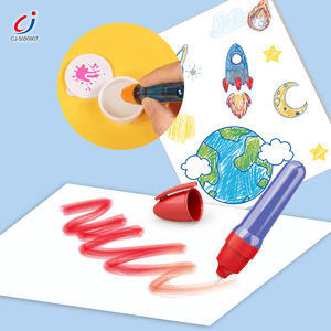 Chengji bricolage Graffiti <span class=keywords><strong>Kit</strong></span> pour enfants développement coloré <span class=keywords><strong>Montessori</strong></span> début éducatif créatif couleur <span class=keywords><strong>peinture</strong></span> stylo magique ensemble jouet - Product Image 3