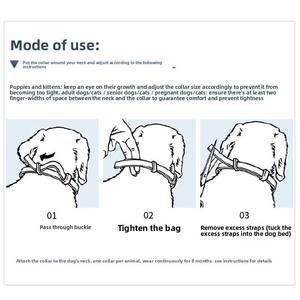 Servizio ODM Disponibile: <span class=keywords><strong>Collare</strong></span> per Animali Domestici Inodore, Non Untuoso, per il Controllo dei Parassiti Esterni, Collari e Guinzagli Personalizzati per Tutte le Stagioni - Product Image 6