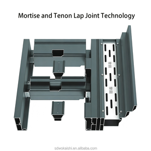 Véranda <span class=keywords><strong>en</strong></span> <span class=keywords><strong>aluminium</strong></span> 6061 avec double vitrage trempé Low-E, à rupture de pont thermique, isolée, étanche, insonorisée, alimentée à l'énergie solaire et écologique - Product Image 6