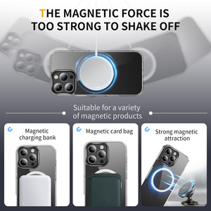 Hd Trong Suốt Rõ Ràng Trường Hợp Điện Thoại Cho Iphone 16 16 Cộng Với 16Pro 16Promax Loạt Với Mạnh Mẽ Từ Tính - Product Image 6