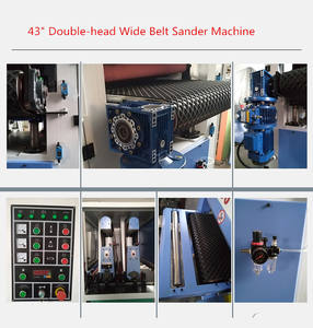 Máquina <span class=keywords><strong>lijadora</strong></span> de <span class=keywords><strong>banda</strong></span> <span class=keywords><strong>ancha</strong></span> para carpintería, calibrador de madera contrachapada de MDF - Product Image 6