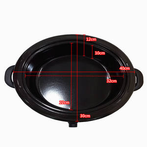 Profession elle Therapie werkzeuge Lieferant 750W Spa 6 Quart elektrische Heiz maschine Heiß <span class=keywords><strong>massage</strong></span> Stein heizung - Product Image 3