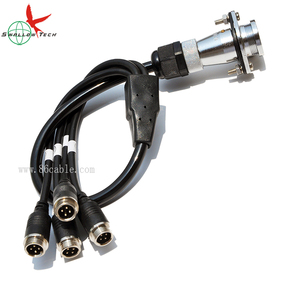 Nhiệm vụ nặng nề không thấm nước IP68 7-Pin Trailer cắm điện áp thấp cách điện cáp xe sao lưu máy ảnh màn hình waeco Trailer hệ thống - Product Image 3