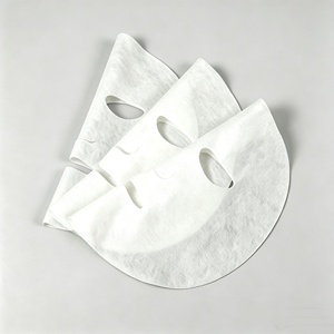 Y475 Maschera Facciale Biodegradabile Bianca con Substrato in Fibra di Seta Elastica, Microfibra, Fibre di Lyocell e Ceramide per la Cura della Pelle - Product Image 2