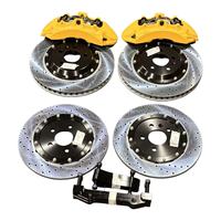 Caliper de Freno V6 Modificado y Mejorado de 6 Pistones para Disco Delantero de 355-380 mm, Compatible con Chevrolet Corvette C8 Z06, Subaru Forester, Hummer H2, Acura RSX