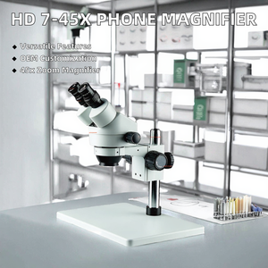 Microscopio Estéreo Trinocular Olympus SZ-STV1 con Zoom LED 2x 50x 10x, Instrumento de Inspección de Laboratorio OEM - Product Image 2