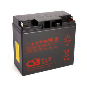 Batería CSB FGP-39641710 12V 17Ah de Plomo-Ácido Recargable para UPS y Energía de Respaldo, Fabricada en Italia - Product Image 3