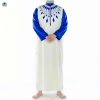 Novo modelo abaya muçulmano atacado Arábia Saudita abaya kaftan vestidos longos para os homens
