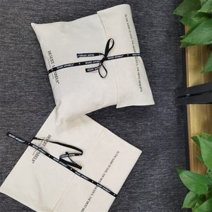 Bolsa de tela de algodón con logotipo personalizado Chuanghua, estuche tipo sobre para regalo, embalaje de tela para lencería, ropa interior, funda protectora contra el polvo. - Product Image 6