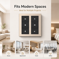 Panneau de commande intelligent pour maison connectée Matter, écran tactile IPS 4 pouces, Zigbee, commande vocale Alexa, interrupteur KNX, pour appartement, hôtel