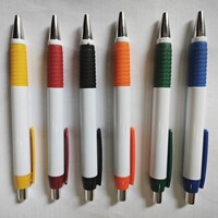 Stylo à bille sportif personnalisé avec logo 1,0 mm, publicité promotionnelle, plastique, fournitures scolaires et de bureau, grandes quantités