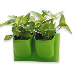 Aisimi-maceta Vertical <span class=keywords><strong>de</strong></span> plástico para jardín, maceta <span class=keywords><strong>de</strong></span> <span class=keywords><strong>pared</strong></span> hidrpónica, contenedor colgante, autoriego - Product Image 1