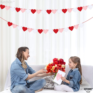 Décorations en feutre personnalisées de style européen moderne vintage à prix réduit, très demandées pour la Saint-Valentin et les mariages - Product Image 5