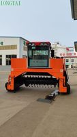 Disponible pour la vente automatique mouton fumier andain compost tourneur Machine engrais organique équipement moteur noyau compost mélangeur