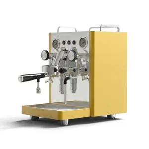 Semi-Automatische Commerciële Koffiemachine Cappuccino Espressomachine Enkele Groep Barista Express Espressomachine