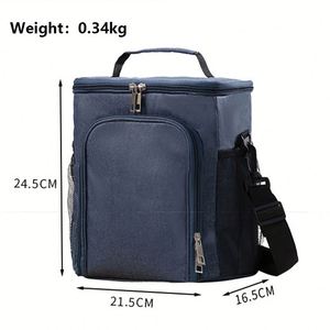 Sac isotherme pliable et imperméable pour pique-nique, livraison de repas personnalisée, camping, style de vie, sac à lunch thermique souple pour l'extérieur - Product Image 5