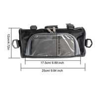 MJMOTO Sac de navigation pour moto grande capacité, universel, avec écran tactile, sac avant pour motocross, résistant aux chocs, étanche