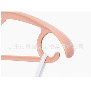 <b>Plastic</b> Clothes Hangers Rectangle Non Slip <b>Hook</b> Type For Clothing Organizer Injection Molding - Product Image 5