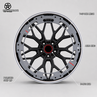 Jantes forgées DW compatibles avec Mercedes G63 G350 20 22 24 pouces 5x130 Concave Profond Noir Mat Décalage Personnalisé PCD Personnalisé Fabriqué sur Commande