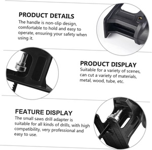 Nâng cấp Saw tập tin đính kèm cho khoan di động qua lại Saw Adapter với 3 cái lưỡi cưa để cắt kim loại - Product Image 6