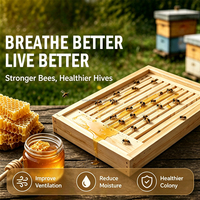 Imkerei-Feuchtigkeitsschutz-Ausrüstung: Langstroth-Bienenstock-Lattenrost für 8-10 Rähmchen, belüfteter Bodenrost