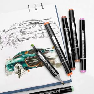 Bán Buôn Touchnew Kép Mẹo Dầu Vĩnh Viễn Nghệ Thuật Đánh Dấu Cho Trẻ Em Highlighter Bút Phác Thảo Đánh Dấu Nghệ Thuật Bút Bộ - Product Image 2