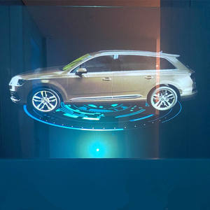 Film Layar Proyeksi Belakang Transparan Hologram Perekat Diri - Product Image 1