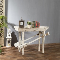 Table basse de salon de Style marin rustique, Table pliante, livraison rapide, Table d'appoint de bateau en bois massif, Offre Spéciale