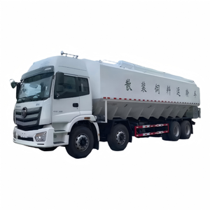 Camión <span class=keywords><strong>de</strong></span> Alimentación a Granel Foton Auman 8x4 <span class=keywords><strong>de</strong></span> 40m³ para Granjas Avícolas |   3 Compartimentos |   Barrena Hidráulica |   Proveedor <span class=keywords><strong>de</strong></span> China - Product Image 1
