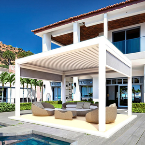 <span class=keywords><strong>SINSO</strong></span> Villa exterior persiana pérgola impermeable apertura techo Gazebo Tenda cubierta de techo - Product Image 3
