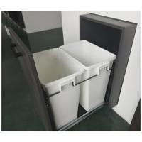 TKK Design moderne nouvelle armoire de cuisine poubelle deux boîtes poubelles en plastique recycler la poubelle de cuisine intégrée