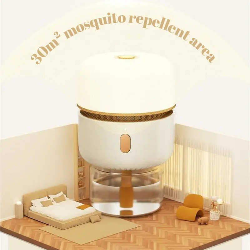 Portable USB Mosquito Repellent Lamp - Indoor/Outdoor Camping Bug Killer with Night Light Feature