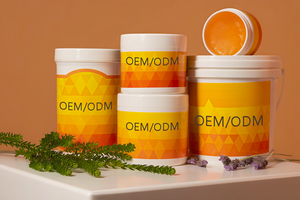 Cera para el cabello de fijación fuerte de marca privada OEM, gel transparente para peinar, pomada profesional para el cabello para salón de belleza. - Product Image 2