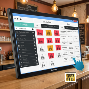 Écran tactile mural Full HD Highness Microelectronics pour point de vente, moniteur commercial avec cœur PLC pour commande de restaurant au sol - Product Image 3