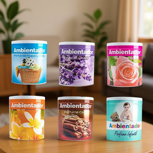 Ambientador Gel Lata Surtida 12 Unid 95 Gr Perfume Variado Para Hogar - Product Image 3