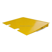 Rampe de quai industrielle en acier robuste BTB pour conteneurs maritimes, capacité de charge 6,5T, pour chariots élévateurs, dimensions de table 1730x2200mm