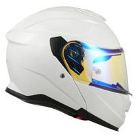 Casques de moto pour hommes et femmes, casque rabattable en ABS, toutes saisons, sécurité, hiver, design personnalisé Knight