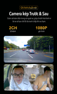 Ultravision 4G Dash Cam AI Car Dash Camera 4G Dashcam with Live Monitoring Vietnam QCVN06 Dash Cams - Product Image 4