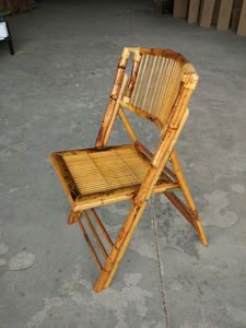 Sedia Pieghevole Portatile in <span class=keywords><strong>Legno</strong></span> Massello Dorato <span class=keywords><strong>per</strong></span> Esterni, Giardino, Matrimoni, Feste e Parchi - Product Image 6