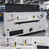 Machine de découpe et de gravure laser CO2 CNC 1390 100W |   Tête simple/double en option |   Nouveau |   Pour le verre acrylique et le caoutchouc |   Haute précision