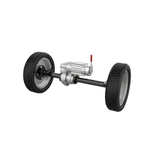 800W 1000W 1500W Electric Transaxle Brushless DC 24V 48V Motor Electric Drive Rear Axle With Wheels