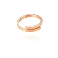 Großhandel Edelstahl Glatter Glänzender Verstellbarer Kreuzring Individuell Graviert Personalisiertes Muttertagsgeschenk Schmuck