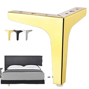 Modern Design Durable Steel Iron Golden Polished Furniture <b>Leg</b> <b>for</b> Dining/Kitchen/Living Room Table Hotel Workshop Home Office - Product Image 4