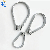 Colliers de serrage galvanisés UTT42 en acier au carbone, support robuste pour tuyaux statiques non isolés de 1 à 8 pouces