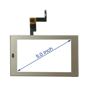 5.0 Wiwo touch Inch TFT 480*800 LCD Touch Screen Monitor IP65 USB Interface Converter Board Water Proof For Medical Devices