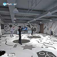 Grand espace Vive Cosmos 9D VR Station jeu de tir VR équipement espace promenade avec jeu Ar/Mr équipement Free Roam Vr et pistolet
